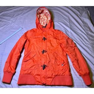 B by Burton Madison Jacket Orange Women's Ski Snowboarding Coat